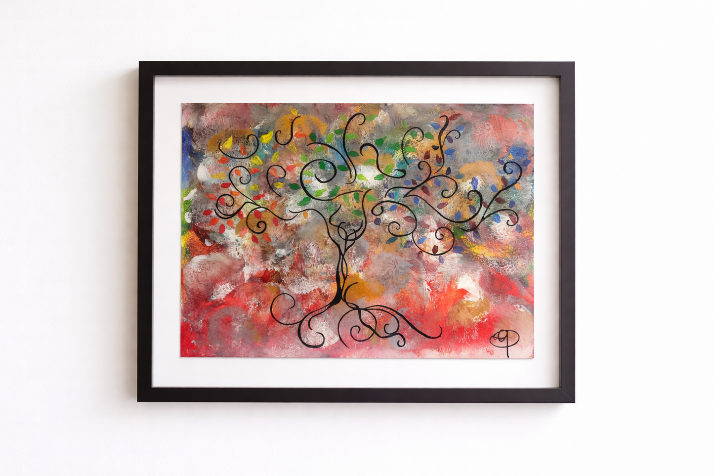 Peinture arbre de vie