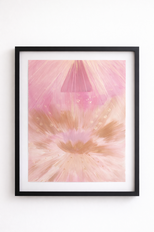 Peinture connexion à l'amour