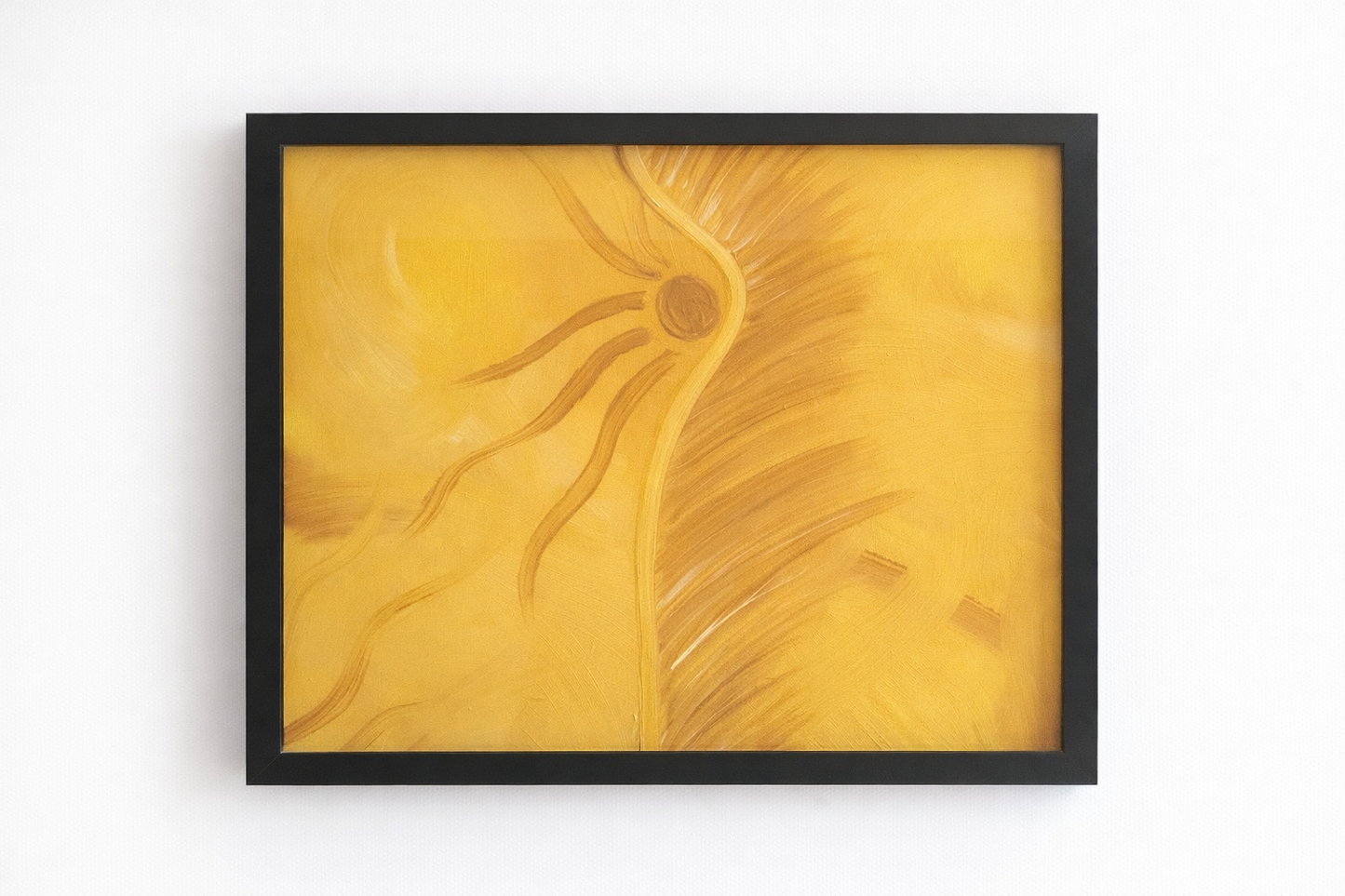 Peinture en connexion avec le soleil