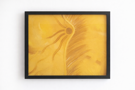 Peinture en connexion avec le soleil